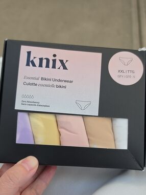 New Knix XXL Essential Bikini Underwear